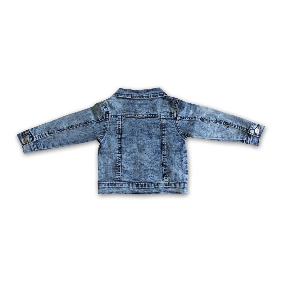 Stone Washed Denim Jacket