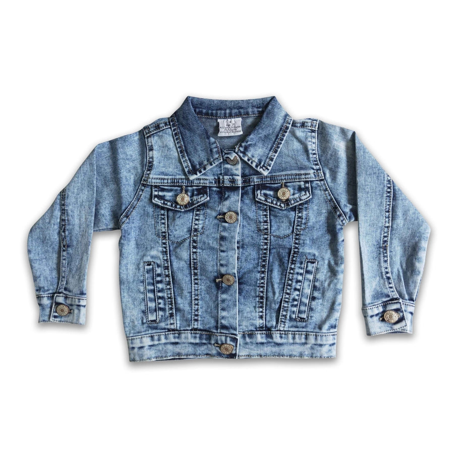 Stone Washed Denim Jacket