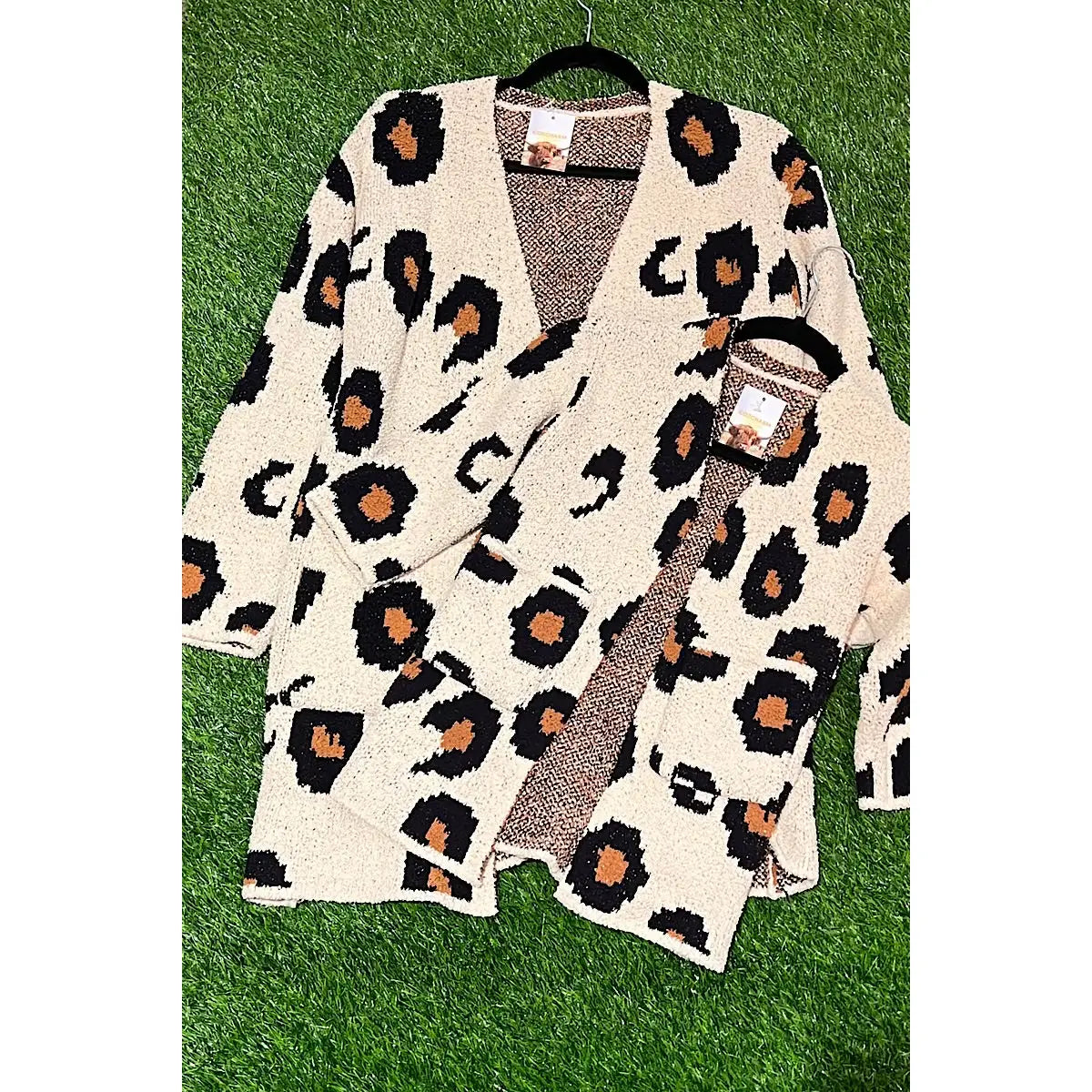 Mommy & Me Animal Spotted Cardigan