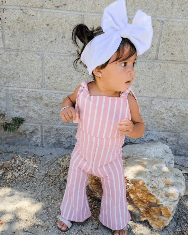 Kellyn Bell Bottom Suspender Jumpsuit